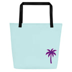 All - Over Print Large Tote Bag - Vital glow fit
