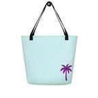 All - Over Print Large Tote Bag - Vital glow fit