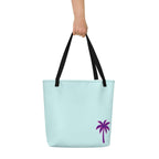 All - Over Print Large Tote Bag - Vital glow fit