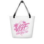 All - Over Print Large Vital Glow Tote - Vital glow fit