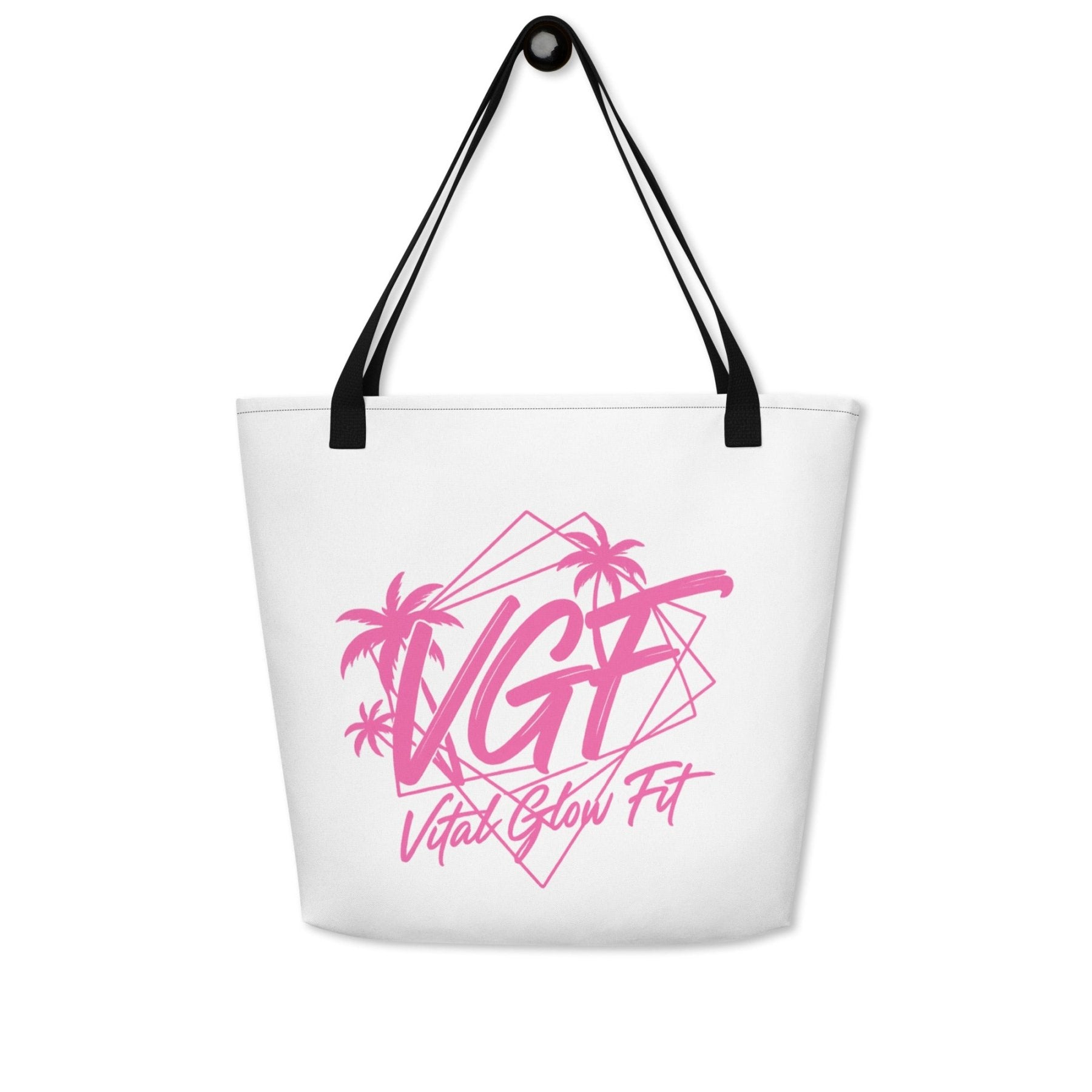 All - Over Print Large Vital Glow Tote - Vital glow fit