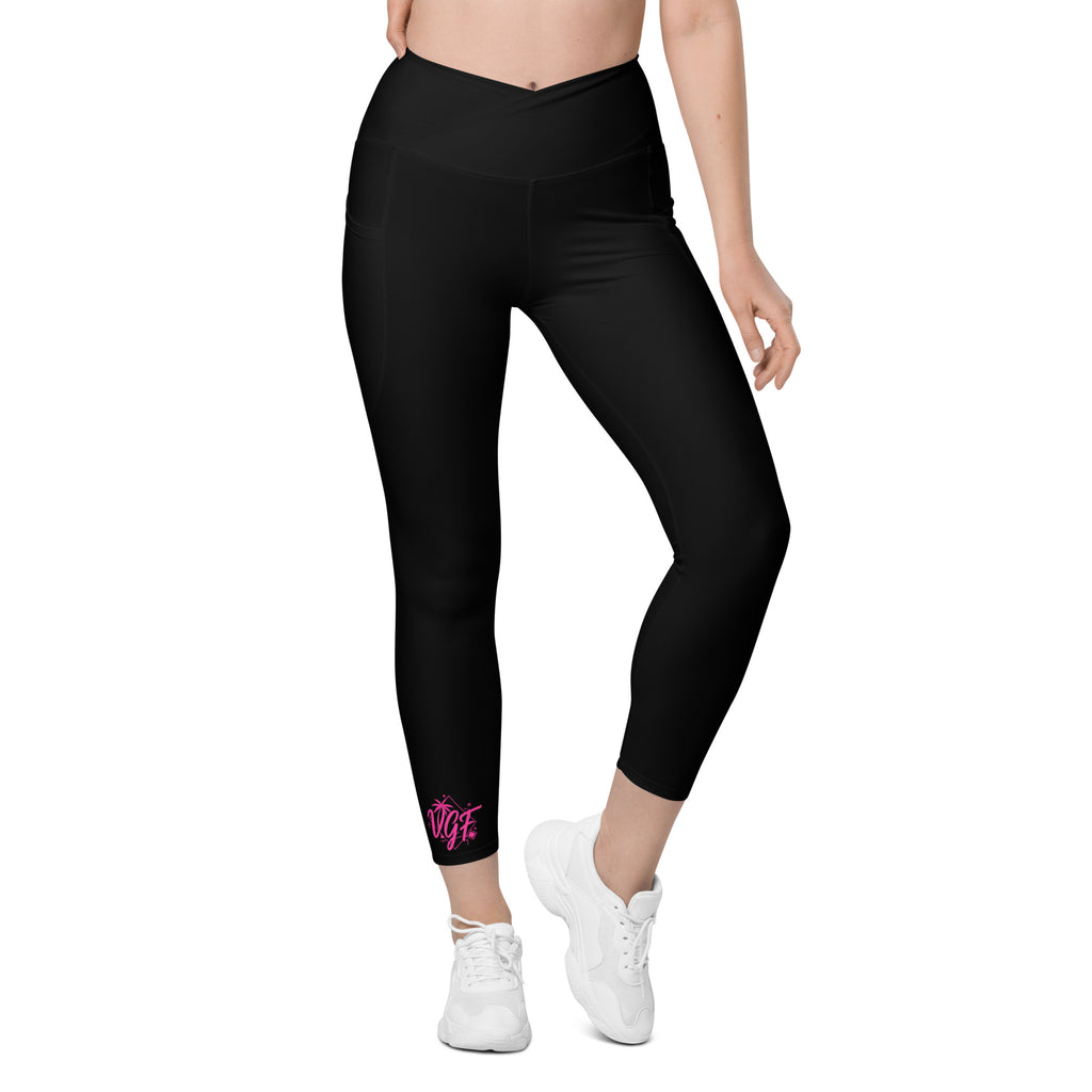 VGF Crossover leggings with pockets - Vital glow fit
