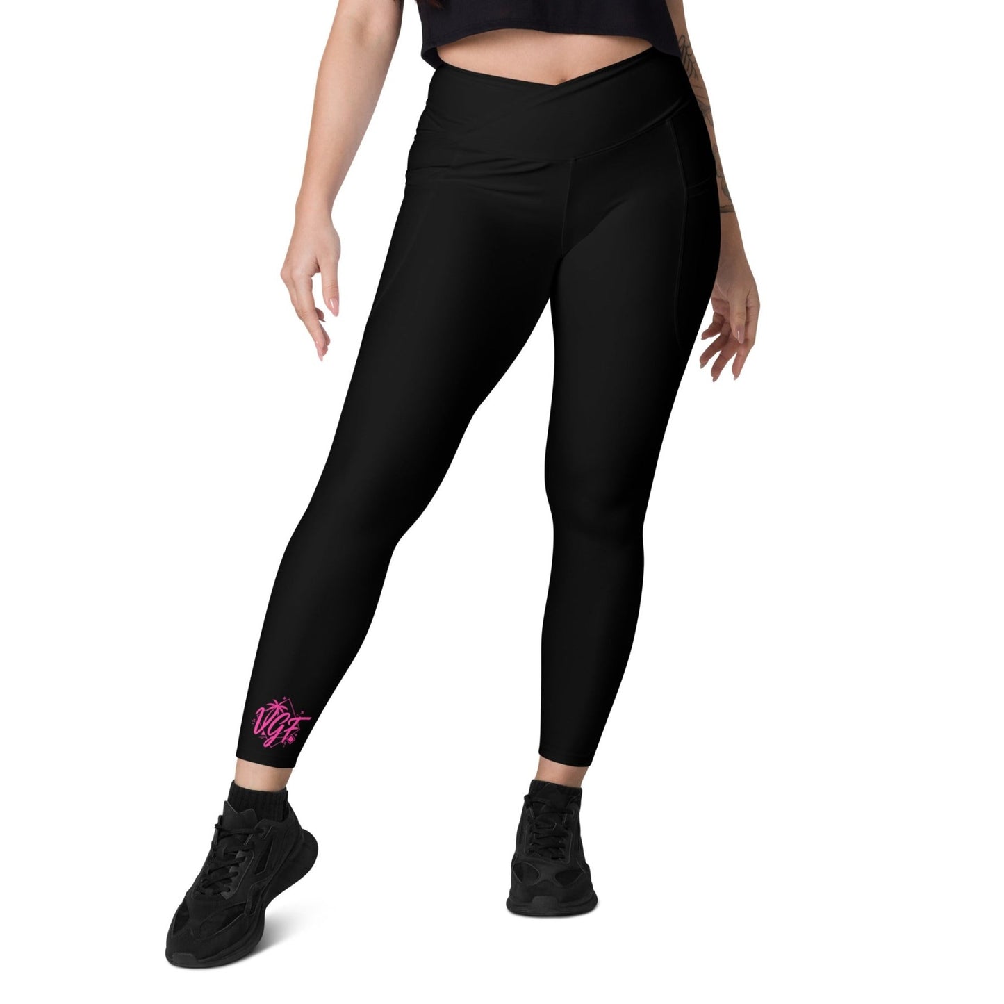 VGF Crossover leggings with pockets - Vital glow fit
