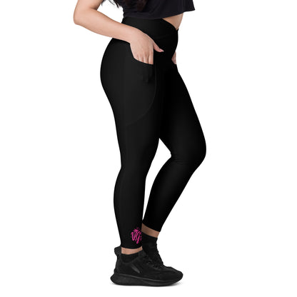 VGF Crossover leggings with pockets - Vital glow fit