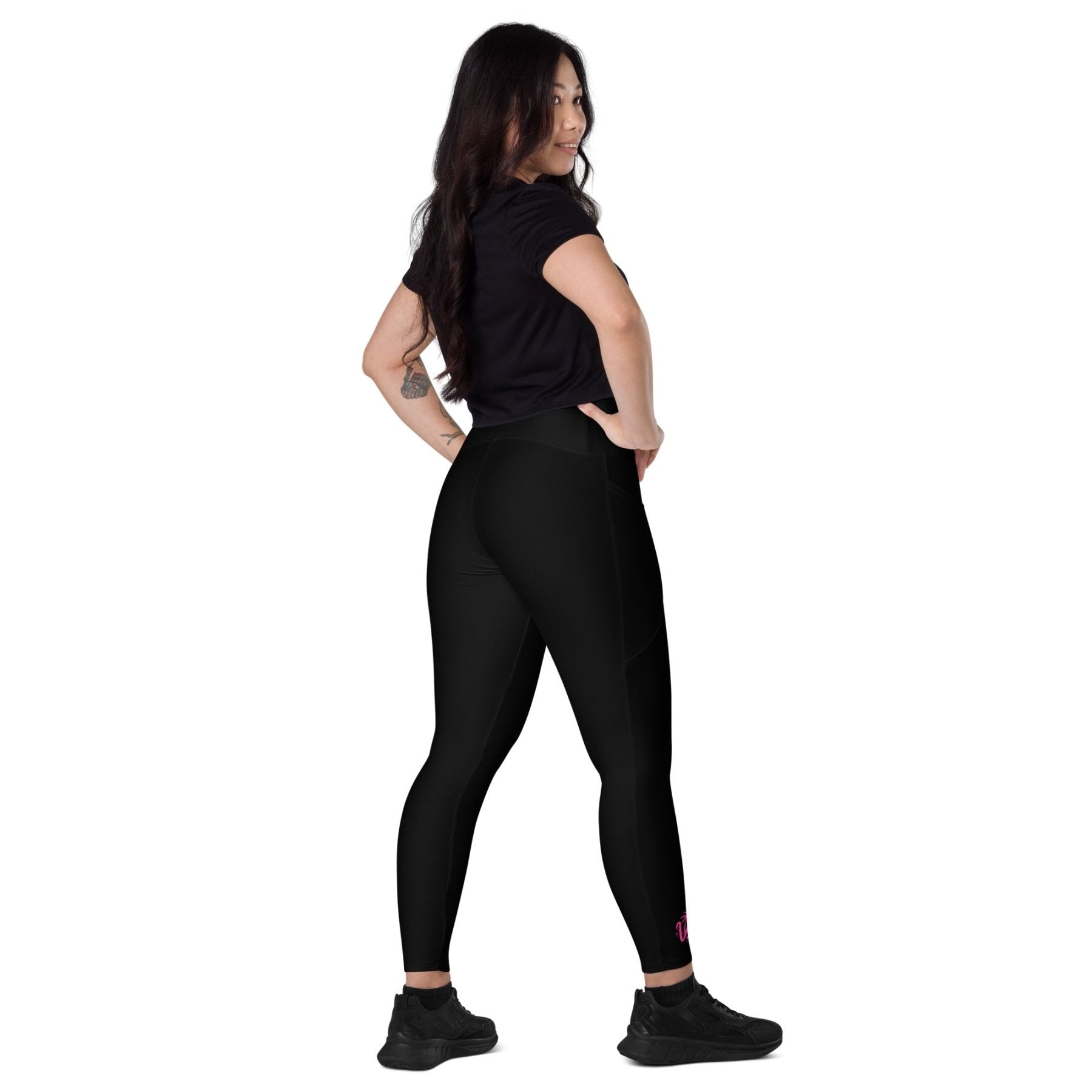 VGF Crossover leggings with pockets - Vital glow fit
