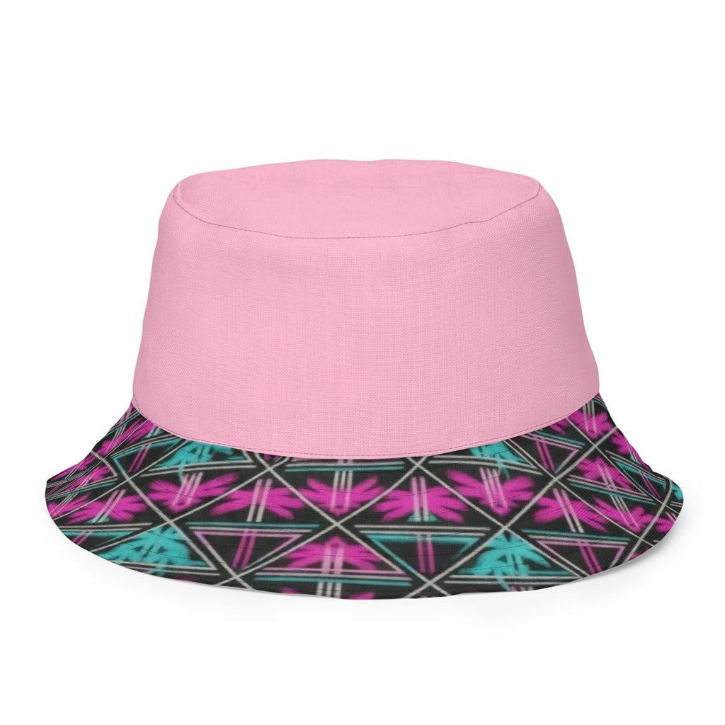 VGF Sacred Pink Reversible bucket hat - Vital glow fit
