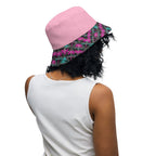 VGF Sacred Pink Reversible bucket hat - Vital glow fit