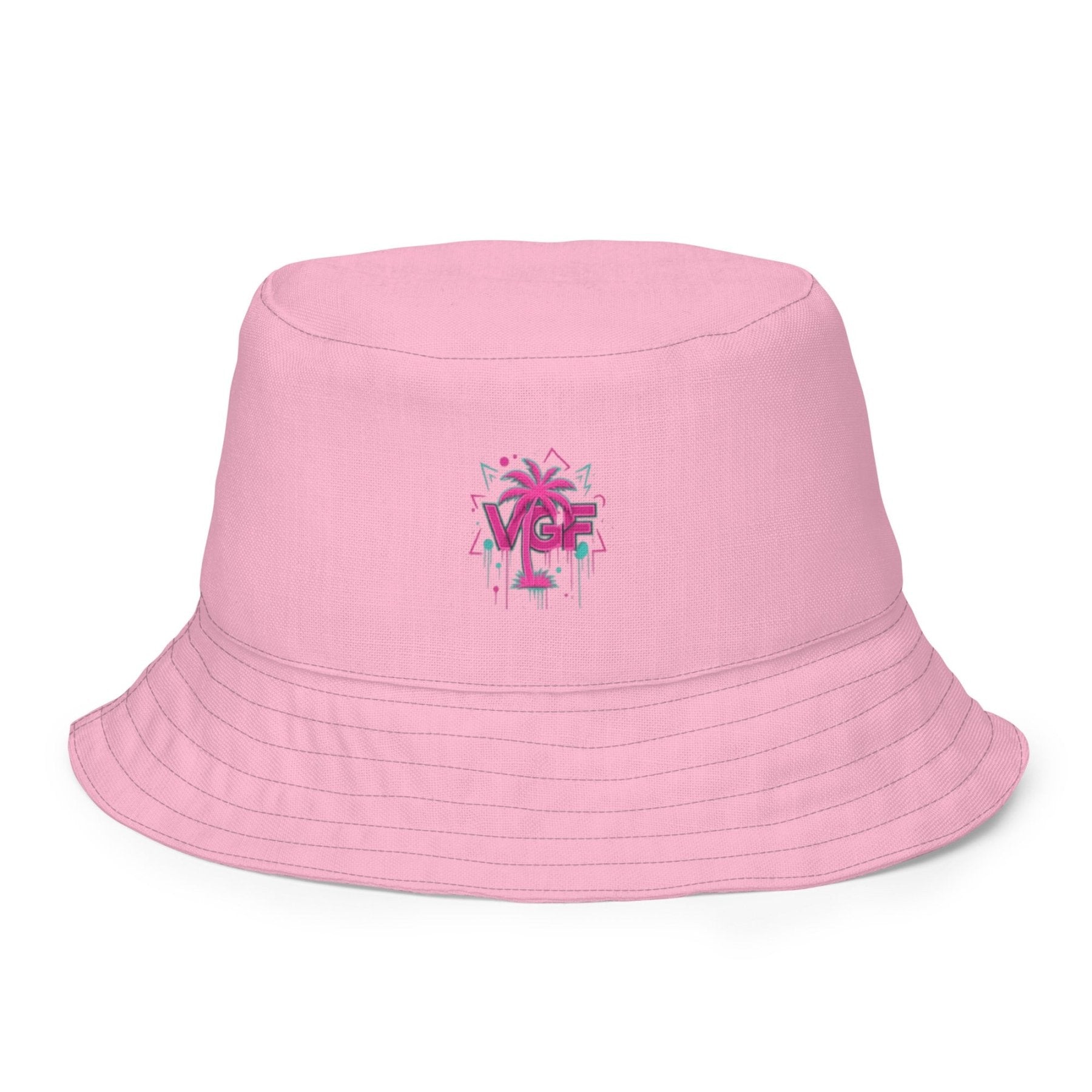 VGF Sacred Pink Reversible bucket hat - Vital glow fit