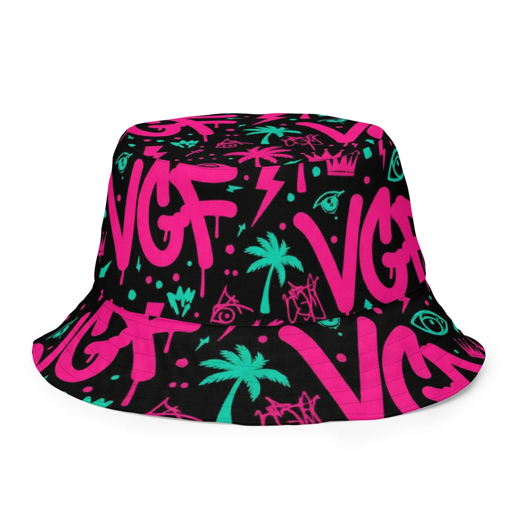 VGF Sacred Graffiti Reversible bucket hat - Vital glow fit