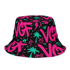 VGF Sacred Graffiti Reversible bucket hat - Vital glow fit
