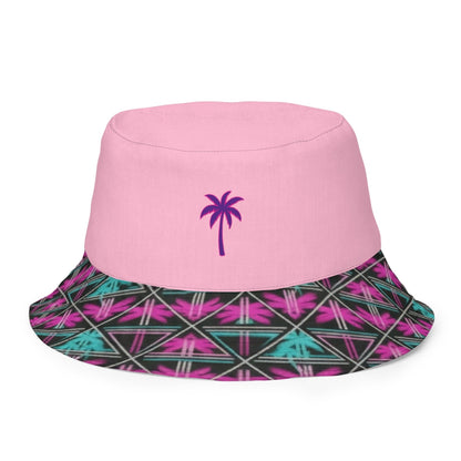 VGF Sacred Pink Reversible bucket hat - Vital glow fit
