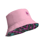 VGF Sacred Pink Reversible bucket hat - Vital glow fit