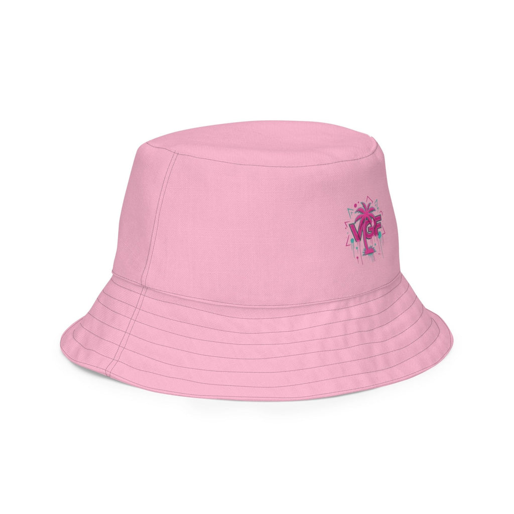 VGF Sacred Pink Reversible bucket hat - Vital glow fit