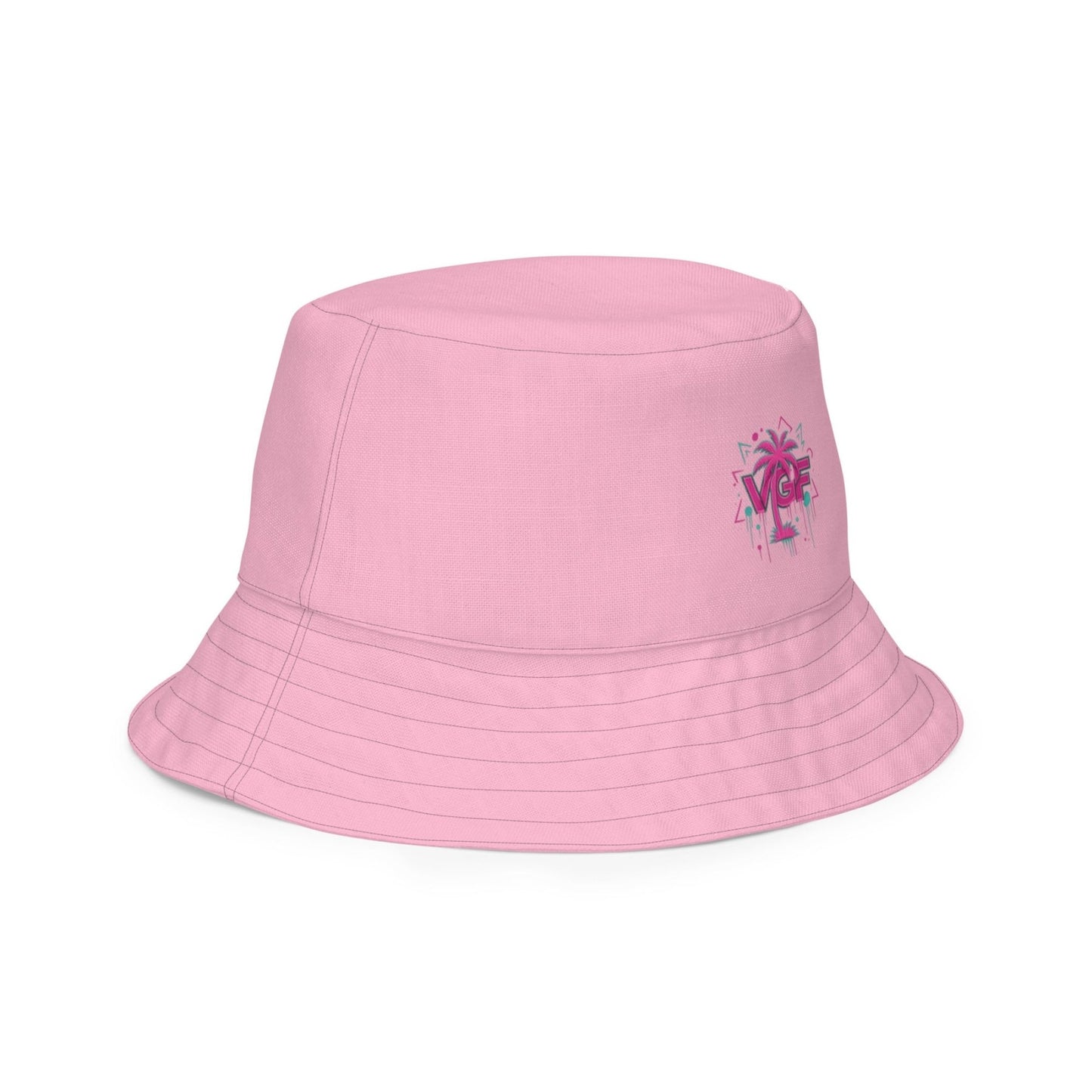 VGF Sacred Pink Reversible bucket hat - Vital glow fit