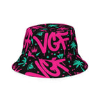 VGF Sacred Graffiti Reversible bucket hat - Vital glow fit