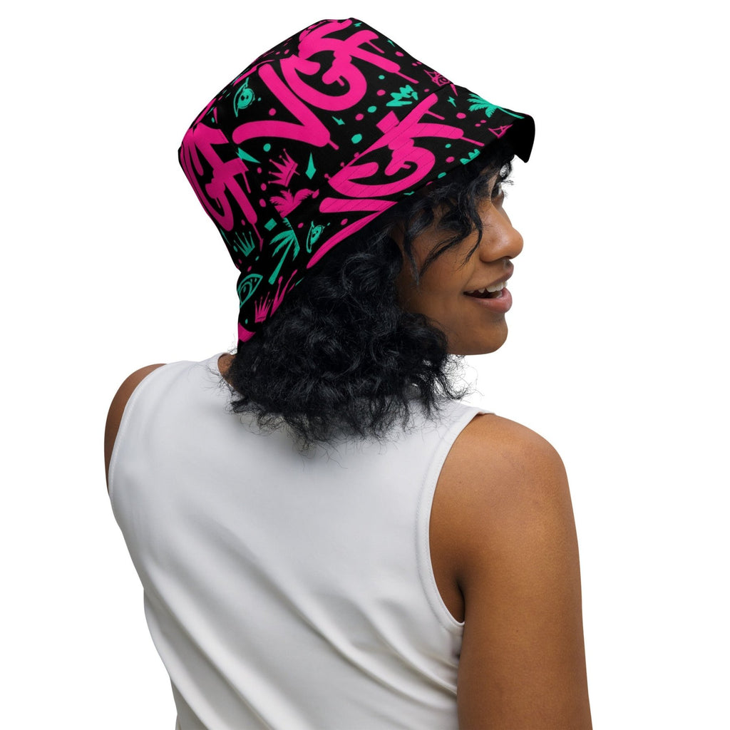 VGF Sacred Graffiti Reversible bucket hat - Vital glow fit