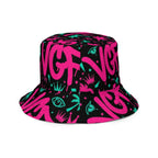 VGF Sacred Graffiti Reversible bucket hat - Vital glow fit