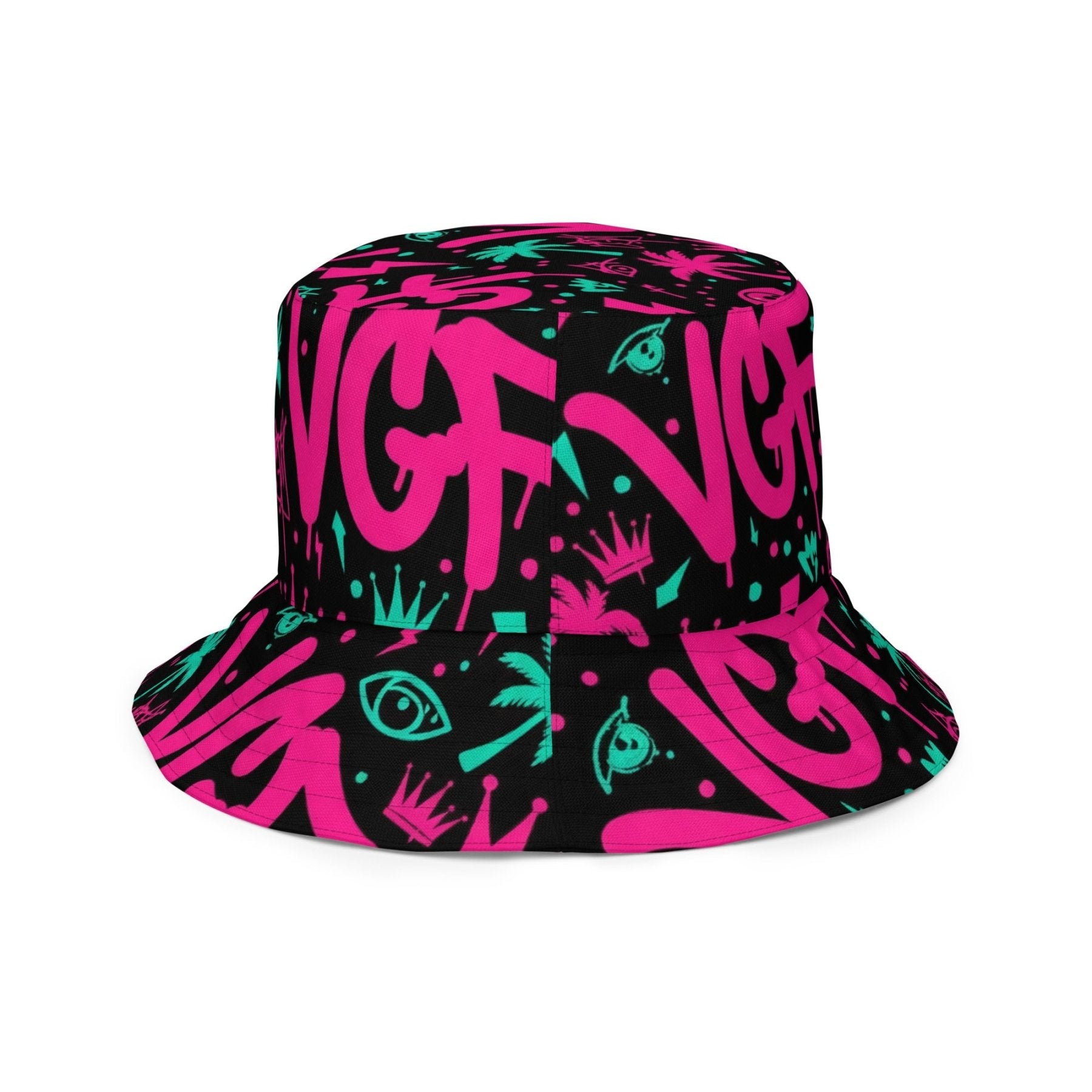 VGF Sacred Graffiti Reversible bucket hat - Vital glow fit