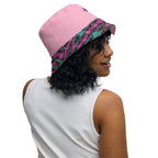 VGF Sacred Pink Reversible bucket hat - Vital glow fit