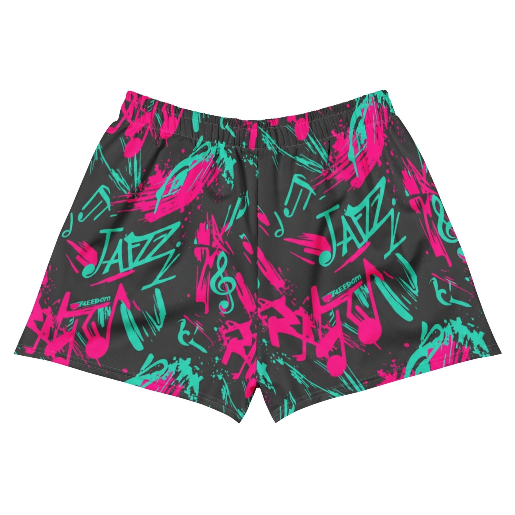 VGF Jazzy Print Athletic Shorts - Vital glow fit