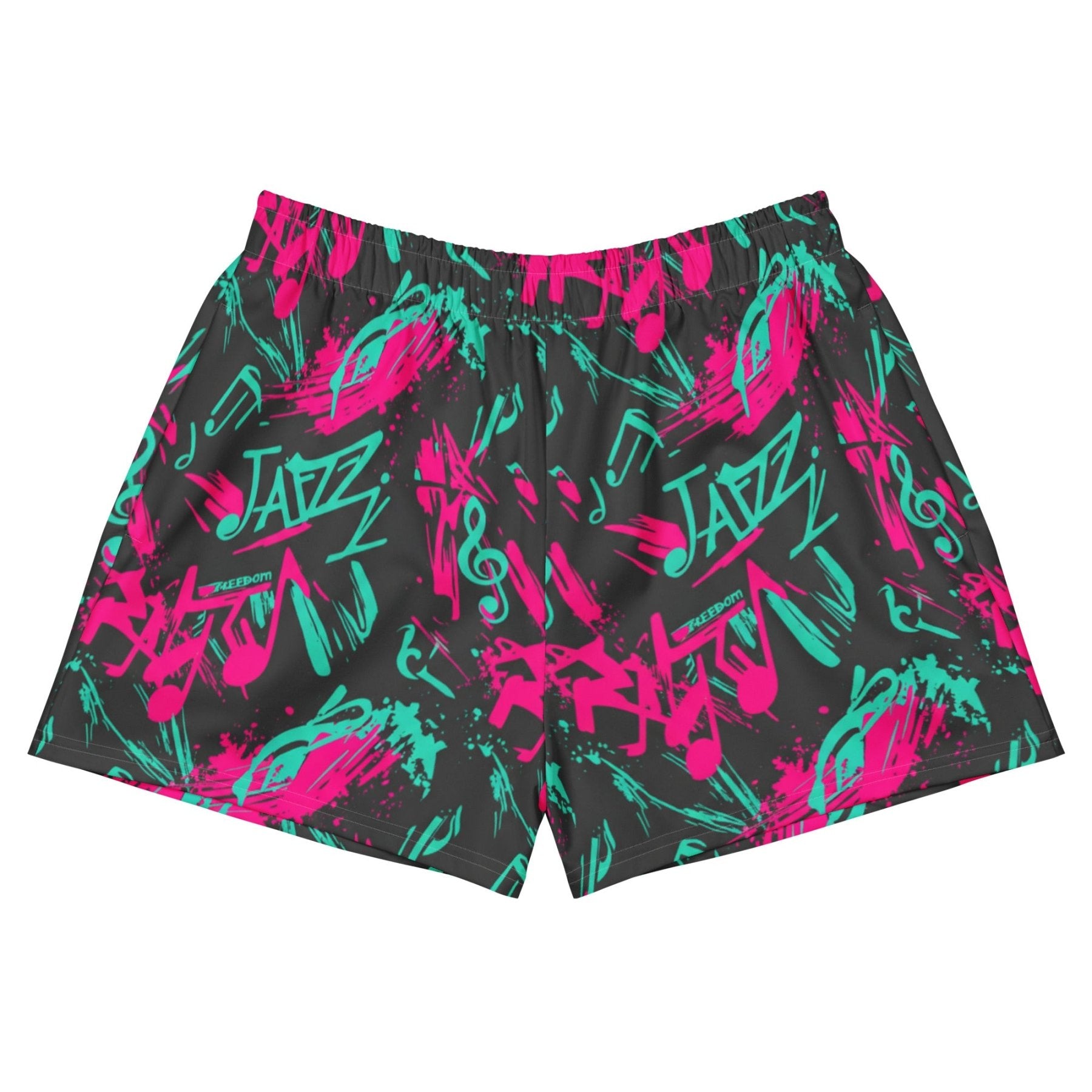 VGF Jazzy Print Athletic Shorts - Vital glow fit