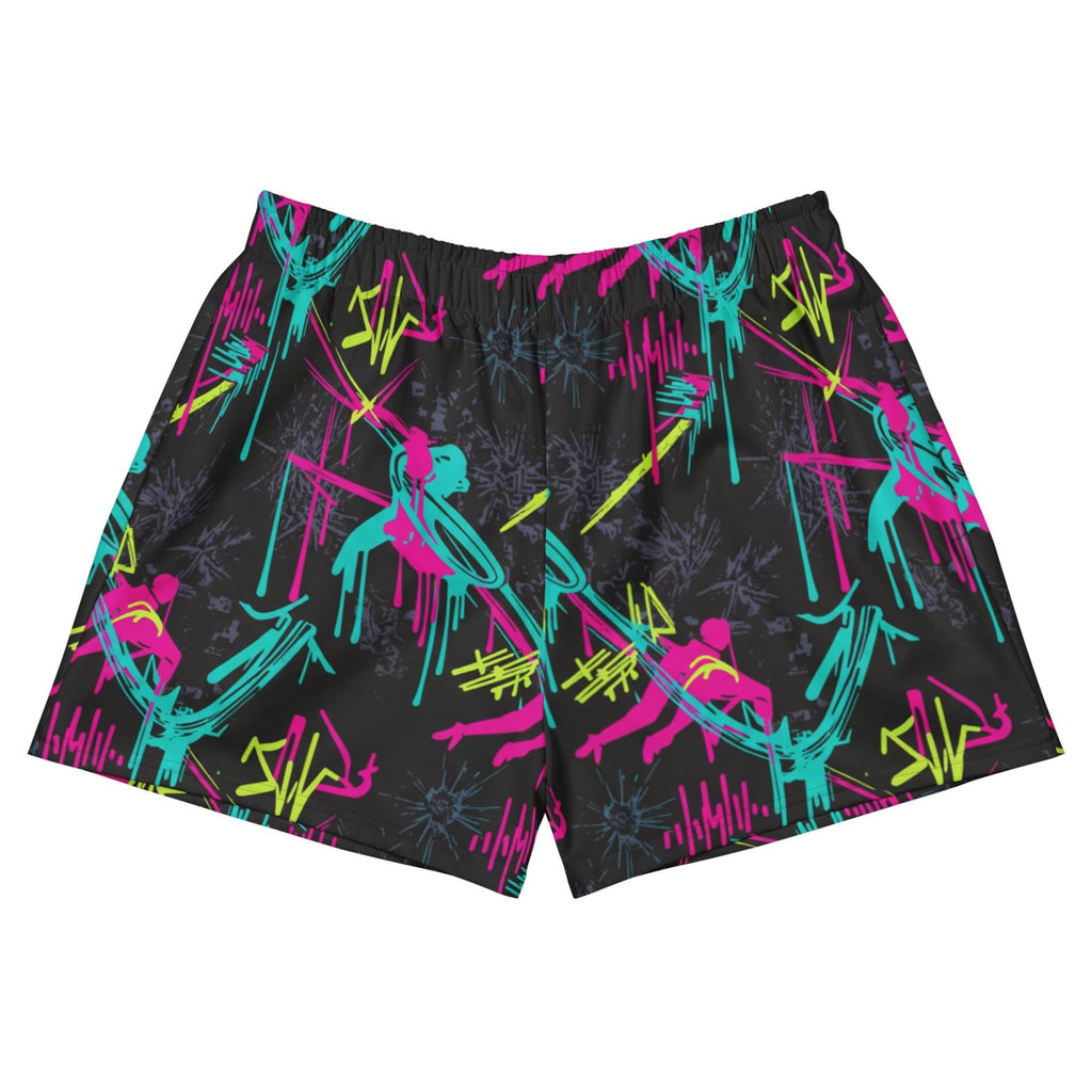 VGF Smooth Print Athletic Shorts - Vital glow fit