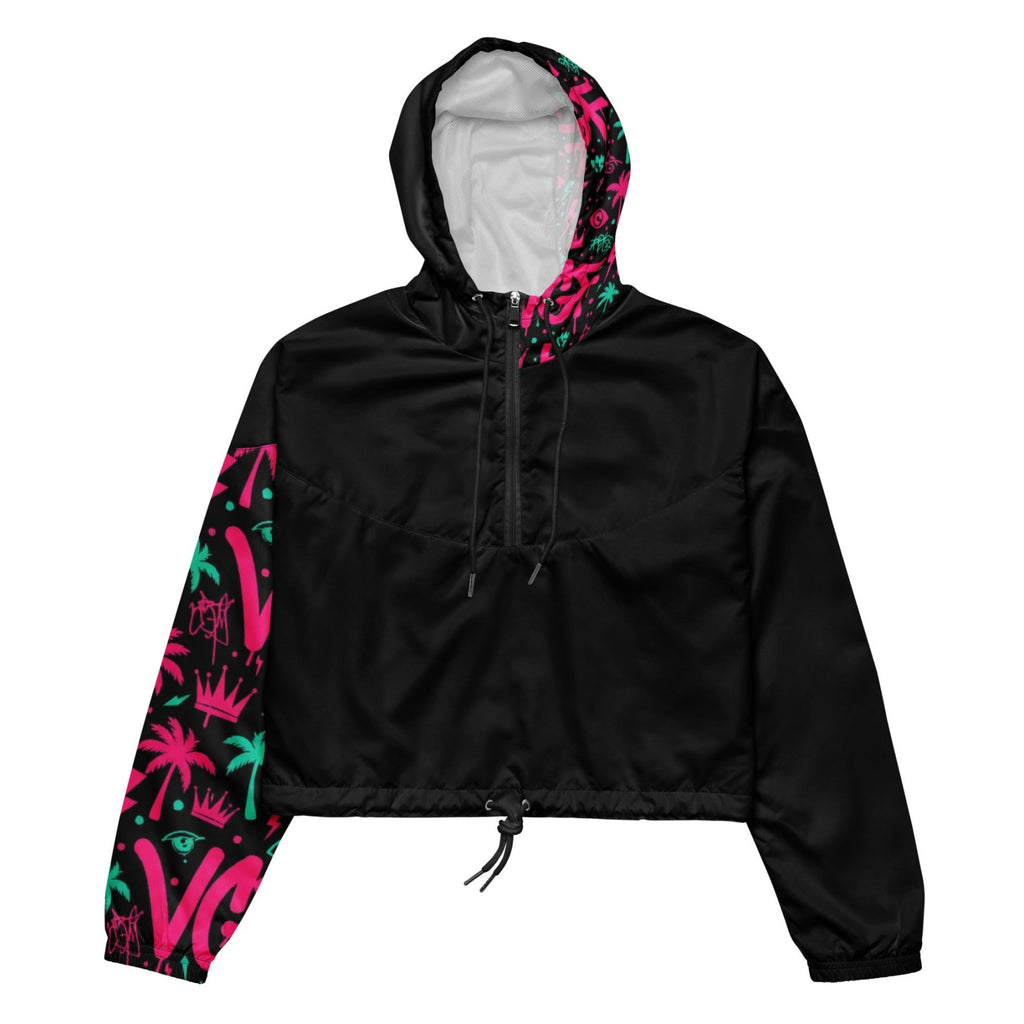 VGF Sacred Graffiti’s cropped windbreaker - Vital glow fit