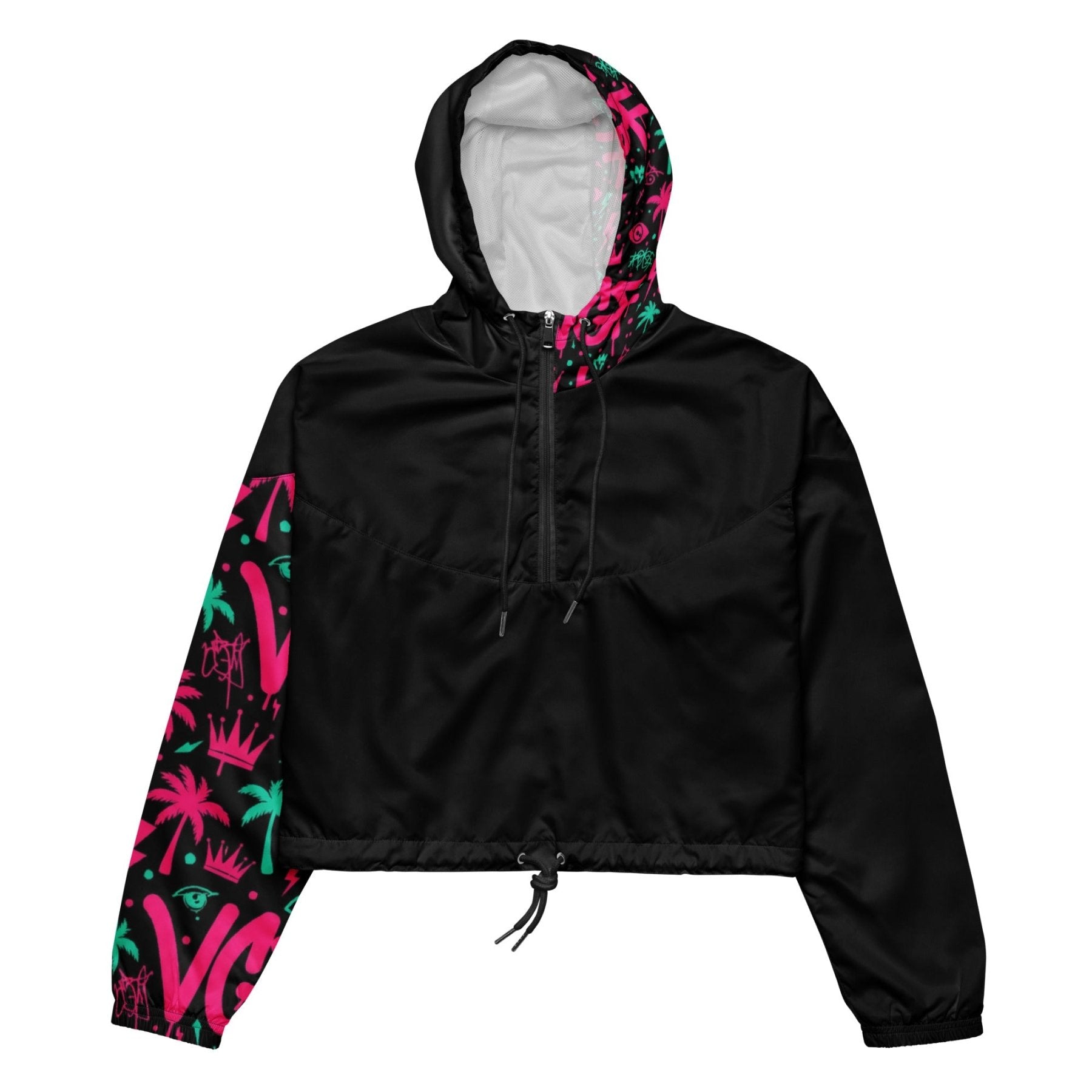 VGF Sacred Graffiti’s cropped windbreaker - Vital glow fit