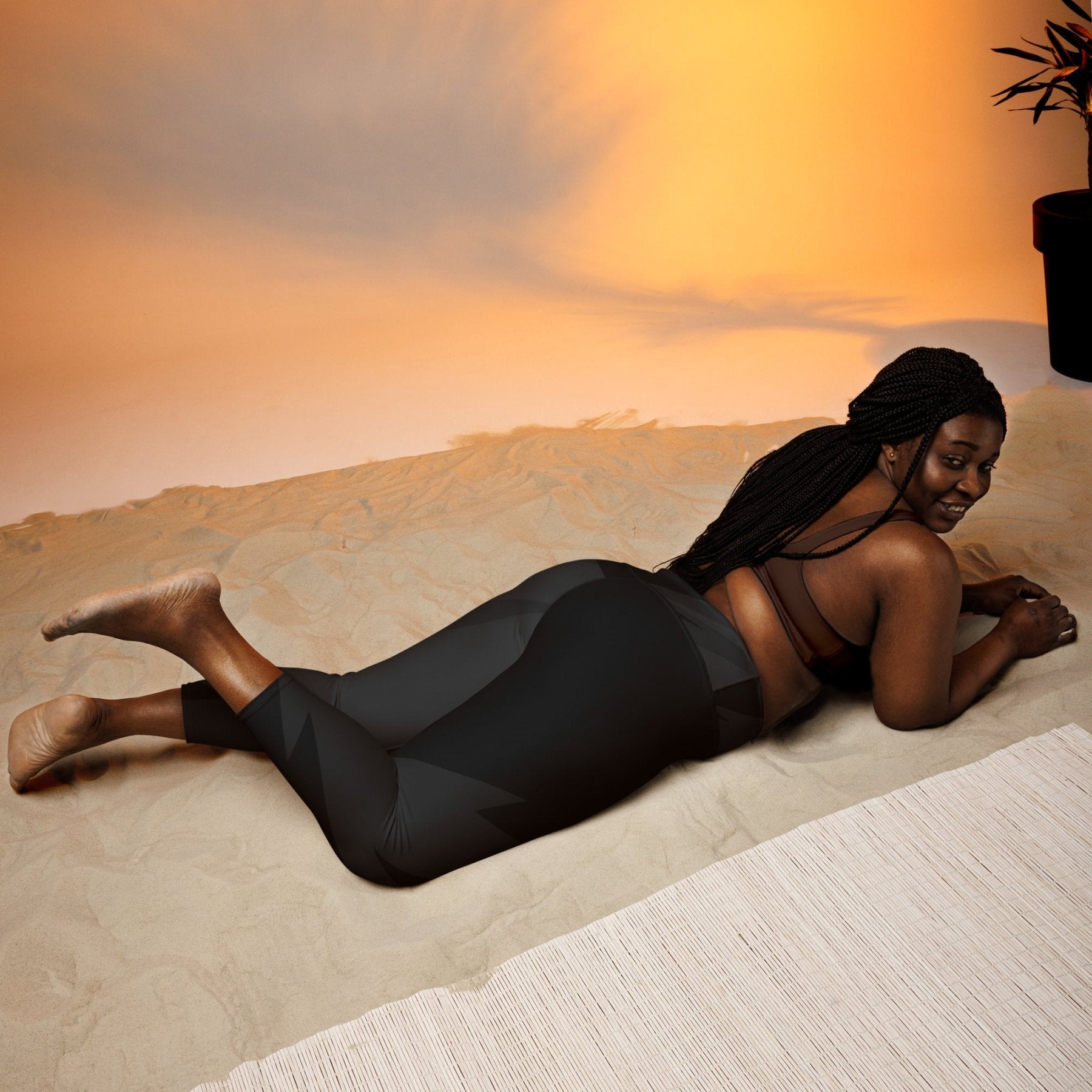 VGF Vina Yoga Capri Leggings - Vital glow fit