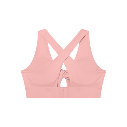 Divine Women's Twist Front V-Neck Sports Bra