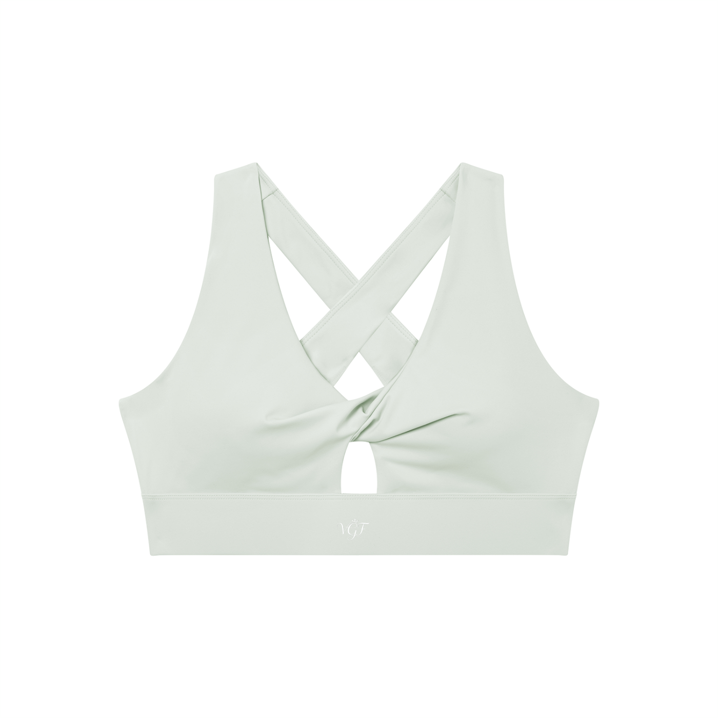 Divine Women's Twist Front V-Neck Sports Bra