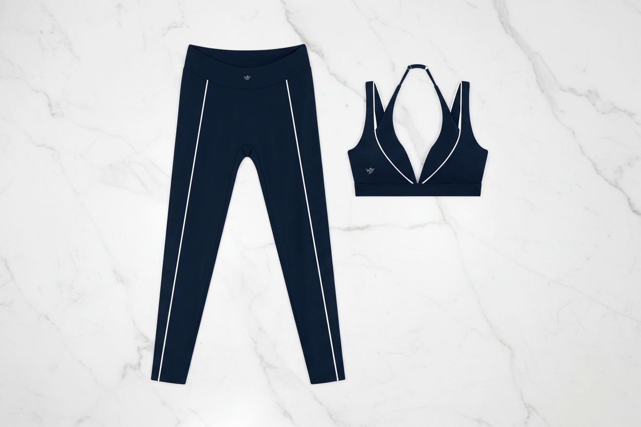 Black Set Flat Lay