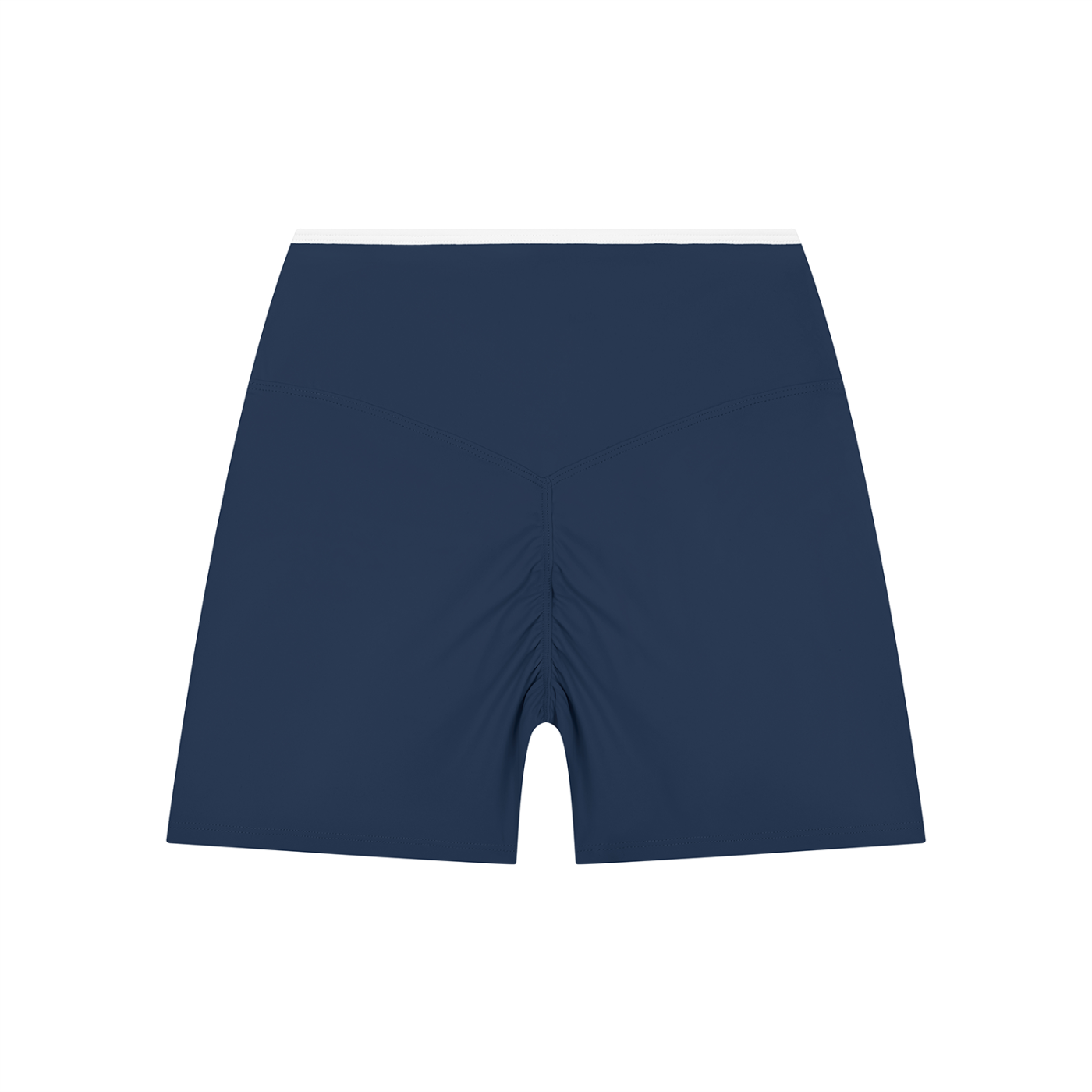 Vina Women's High-Rise Color Block Yoga Short Vital glow fit