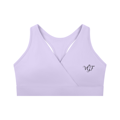 Divine women's Crossover V-Neck Sports Bra