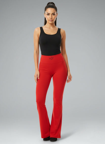 Lay-flat product shot of Sacred High Rise Flared Leggings