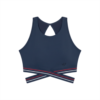 Vina Women’s Criss-Cross Band Sports Bra