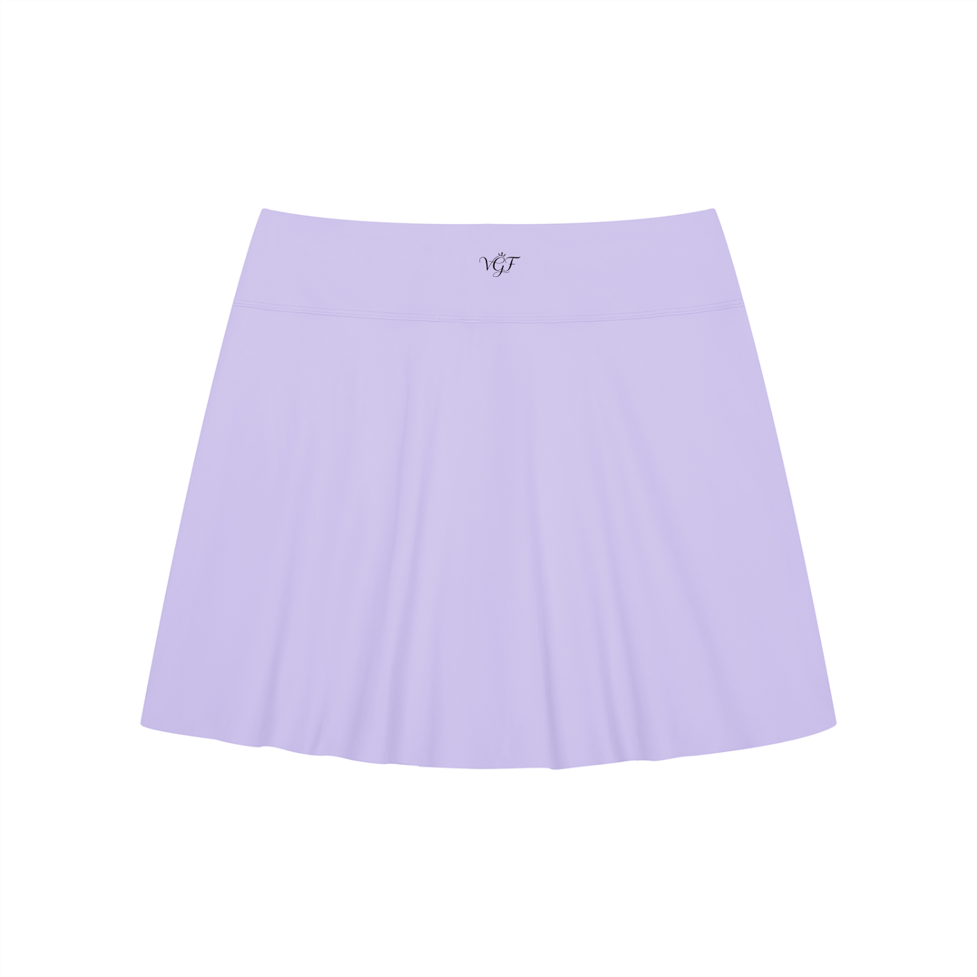 Vina Paris Women's A-Line Contrast Panel Slit Skirt