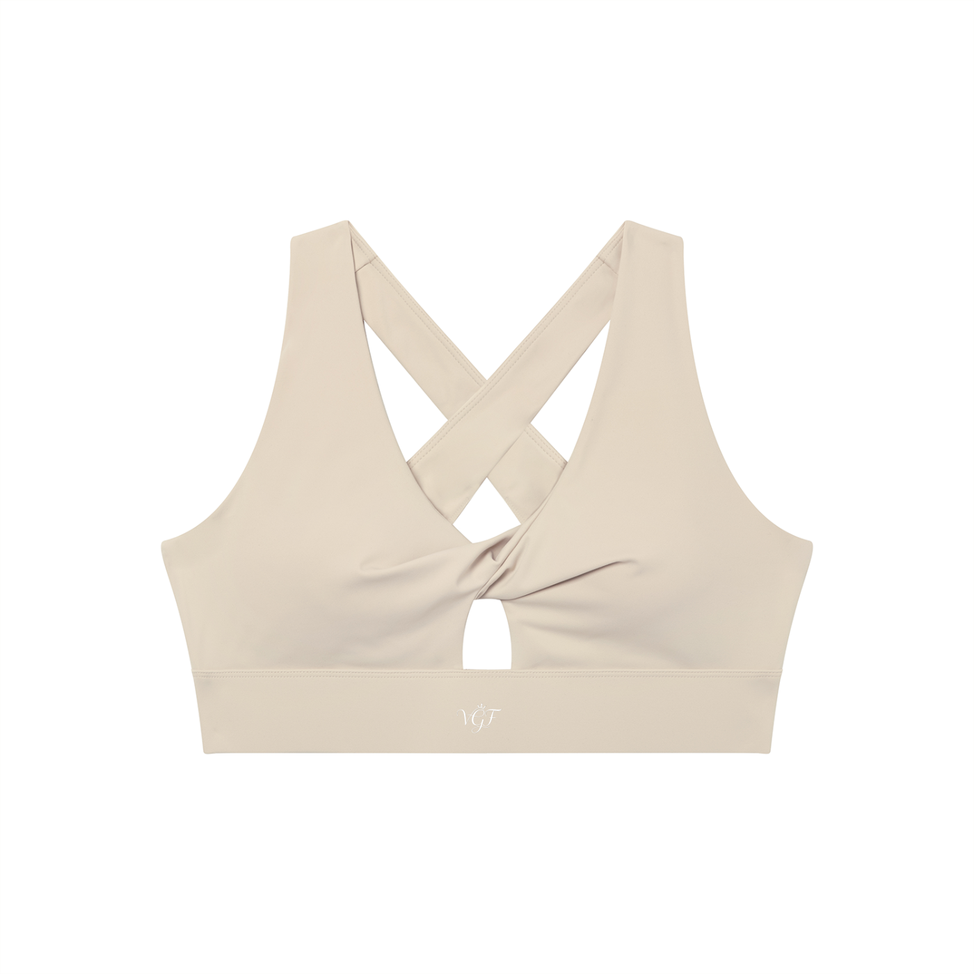 Divine Women's Twist Front V-Neck Sports Bra
