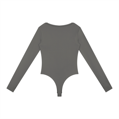 Vina Women's Tight Long Sleeve Yoga Bodysuit