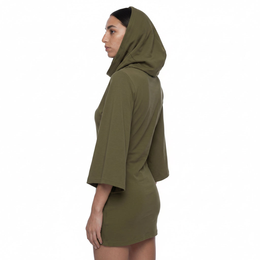 Women’s Turtleneck Batwing T-Shirt ODMPOD