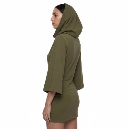Women’s Turtleneck Batwing T-Shirt ODMPOD