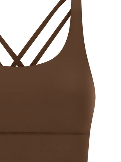 Vina Strappy Criss-Cross Sports Bra