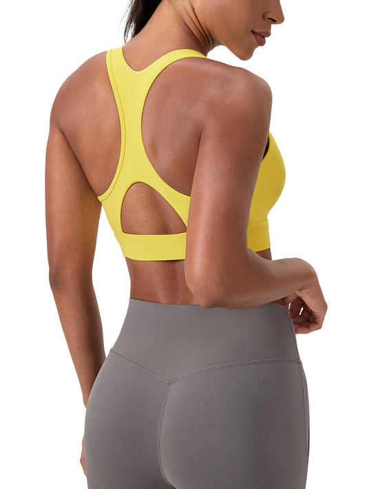 Divine women's Crossover V-Neck Sports Bra