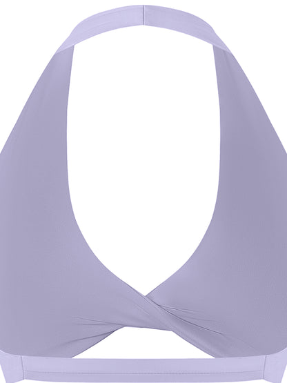 Divine Women's Pleated Halter Sports Bra