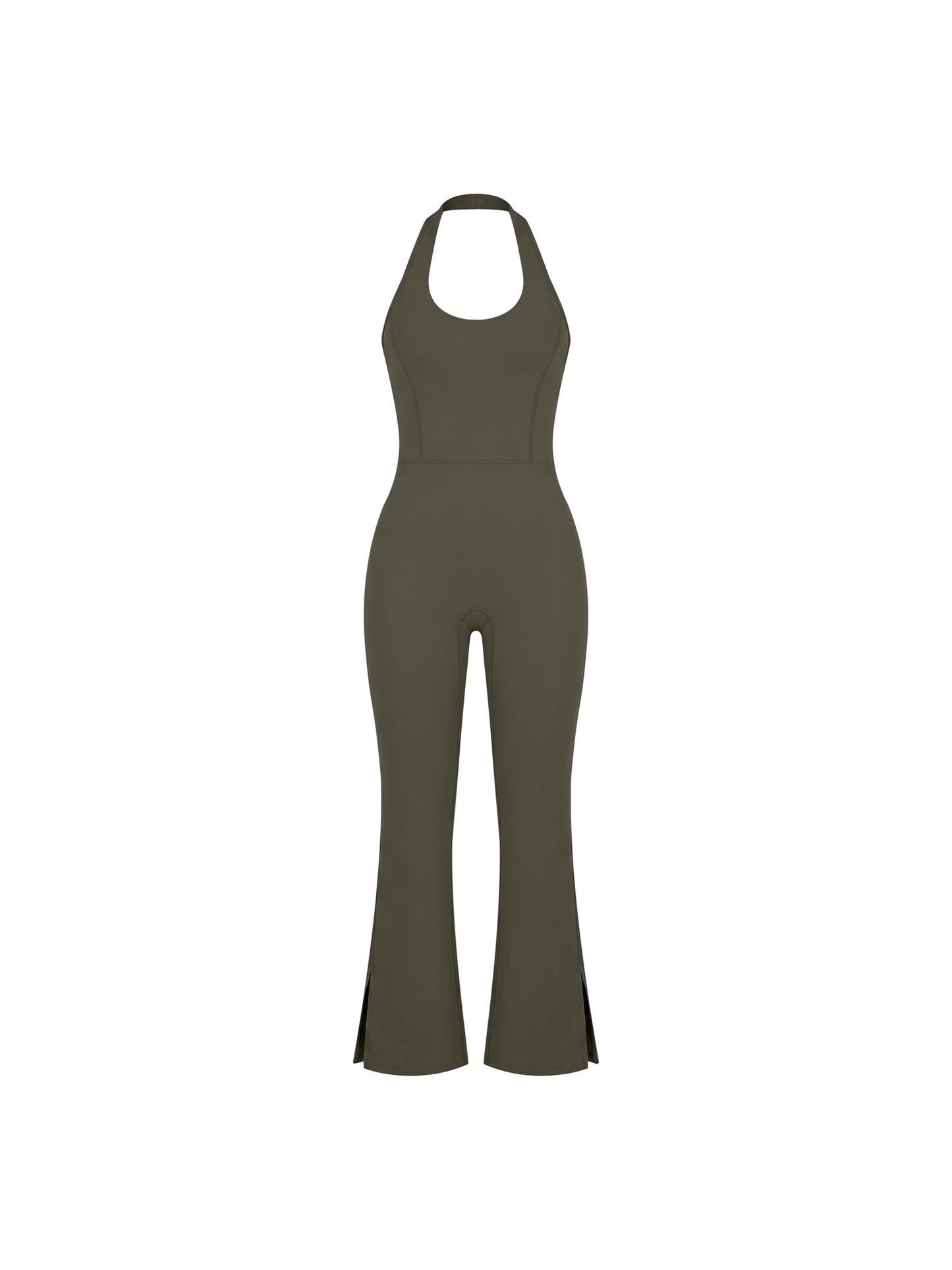 Vina Halter Flare Jumpsuit – VGF