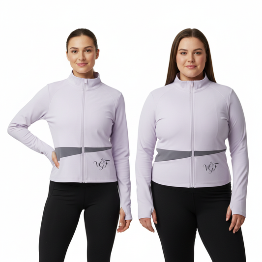 Lavender jacket - 2 women
