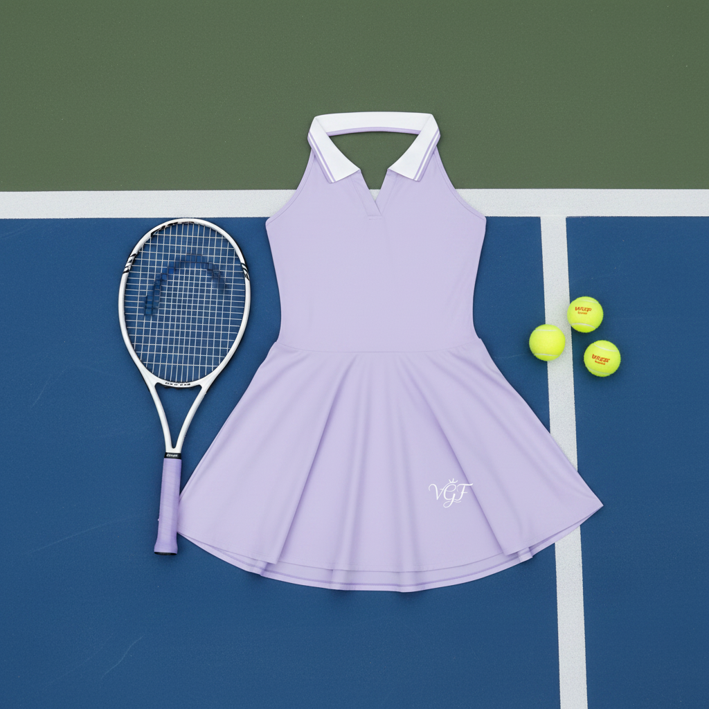Lavender VGF Tennis Dress – Court Scene