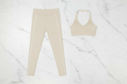 Light Apricot Set with Bra