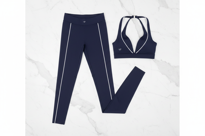Navy Blue Set Flat Lay