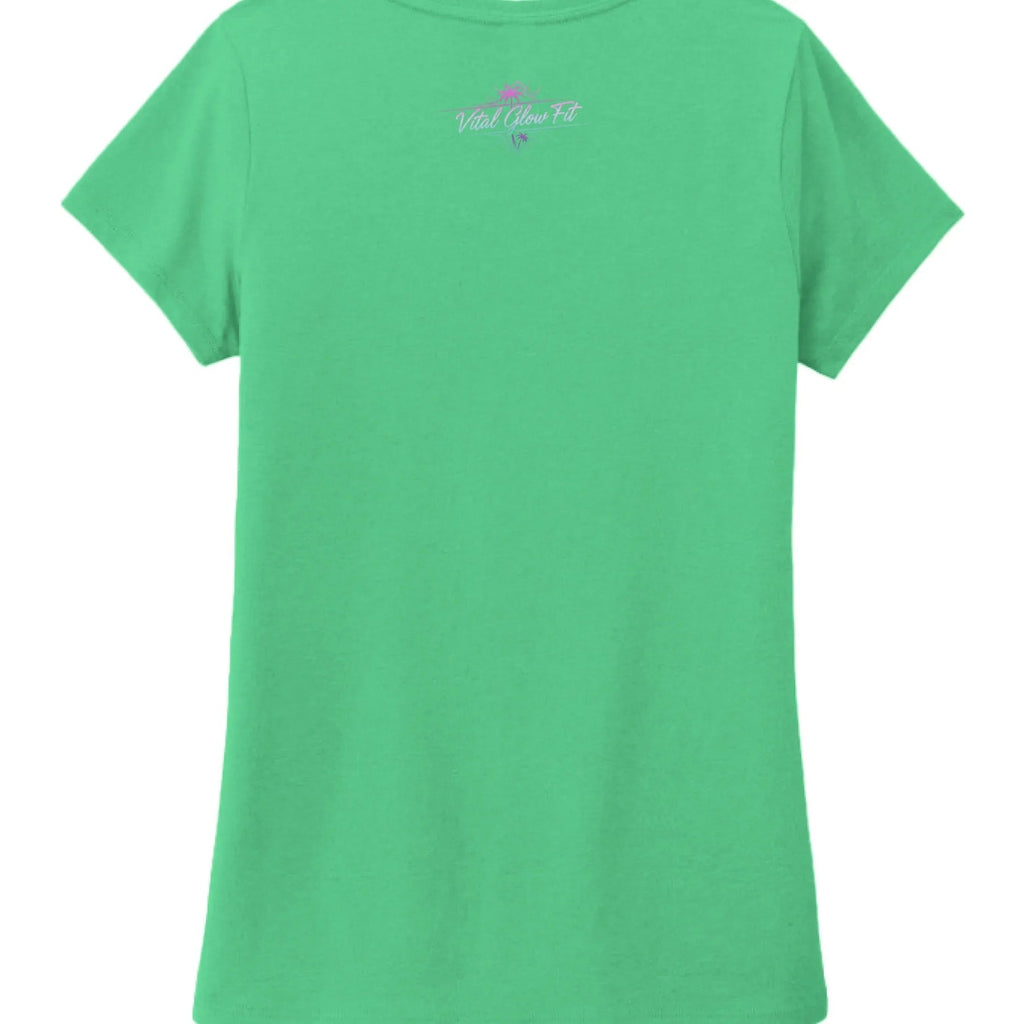 VGF Women's Perfect Tri V - Neck Tee - Vital glow fit